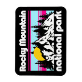 Rocky Mountain, Colorado Magnet (Vertikal)