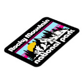 Rocky Mountain, Colorado Magnet (Linke Seite)