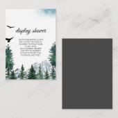 Rocky Mountain Display Shower Card Begleitkarte (Vorne/Hinten)