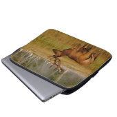 Rocky Mountain Elk | Yellowstone-Nationalpark Laptopschutzhülle (Vorne Knopf)