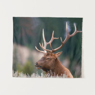 Rocky Mountain Elk Yellowstone Nationalpark Wandteppich
