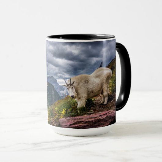 Rocky Mountain Goat Tasse (VorderseiteRechts)