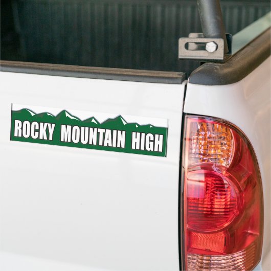 Rocky Mountain High Autoaufkleber (Auf Lkw)