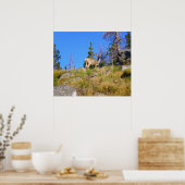 Rocky-Mountain-Hirsch Poster (Küche)