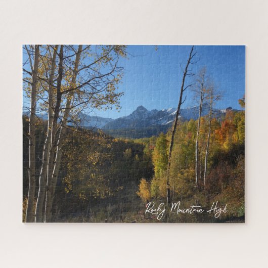 Rocky Mountain Hoch Colorado Puzzle (Horizontal)
