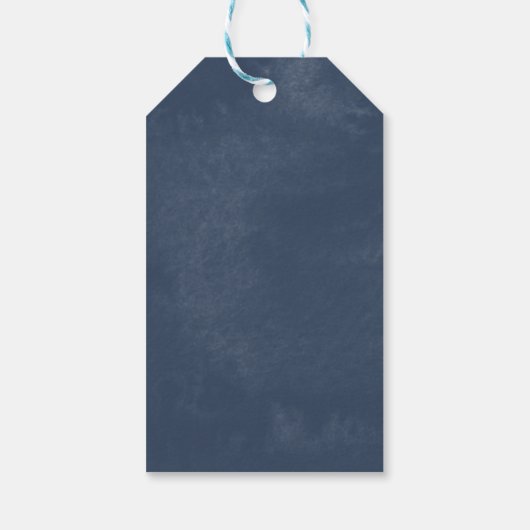 Rocky Mountain Hochzeit in Urlaubsort Vielen Dank Geschenkanhänger (Rückseite)