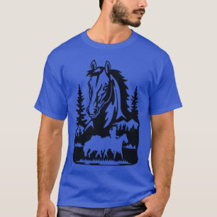 Rocky Mountain Horse lustig T-Shirt