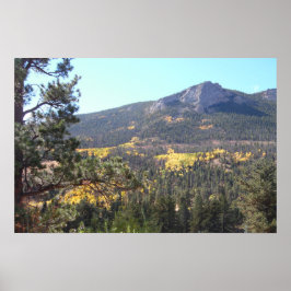 Rocky Mountain Landschaft Foto Naturschauplatz Poster
