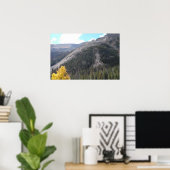Rocky Mountain Landschaft Foto Naturschauplatz Poster (Heimbüro)