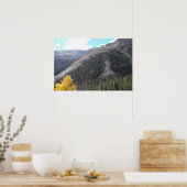 Rocky Mountain Landschaft Foto Naturschauplatz Poster (Küche)