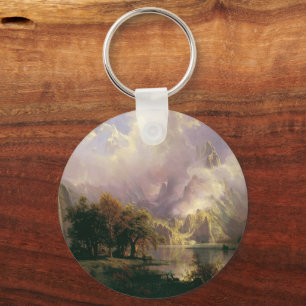 Rocky Mountain Landschaft Majestic Landschaft Schlüsselanhänger