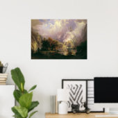 Rocky Mountain Landschaft von Albert Bierstadt, 18 Poster (Heimbüro)