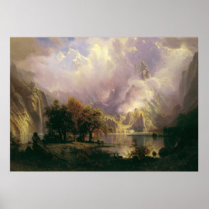 Rocky Mountain Landschaft von Albert Bierstadt, 18 Poster