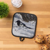 Rocky Mountain Magpie Potthalter Topflappen (Oben Unten)