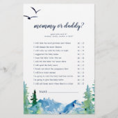 Rocky Mountain Mommy oder Daddy Game (Vorderseite)