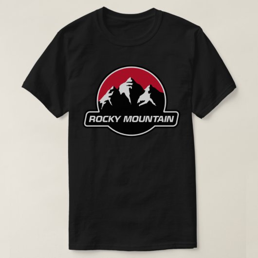 Rocky mountain mtb logo Sticker T-Shirt (Design vorne)