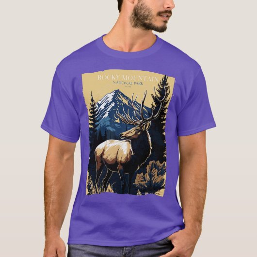 Rocky Mountain National Park 3 T-Shirt (Vorderseite)