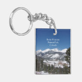 Rocky Mountain National Park Acrylketten Schlüsselanhänger (Vorderseite links)