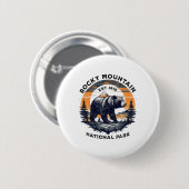 Rocky Mountain National Park Button (Vorne & Hinten)