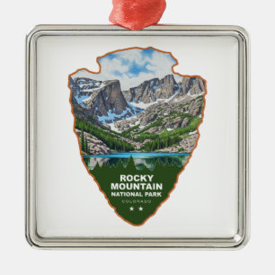 Rocky Mountain National Park Colorado Pfeilspitze Ornament Aus Metall