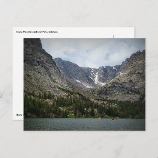 Rocky Mountain National Park, Colorado Postkarte (Vorne/Hinten)