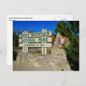 Rocky Mountain National Park, Colorado Postkarte (Vorne/Hinten)