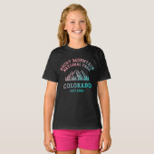Rocky Mountain National Park Colorado USA Gradient T-Shirt (Vorne ganz)