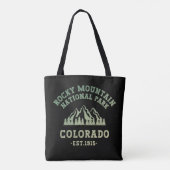 Rocky Mountain National Park Colorado USA Gradient Tasche (Rückseite)