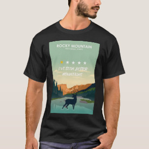 Rocky Mountain National Park Ein Star Review Subpa T-Shirt