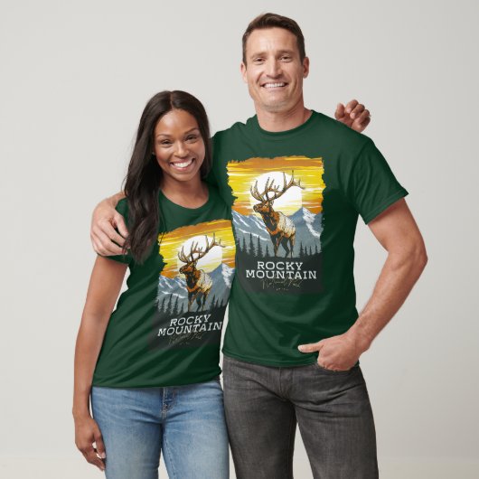 Rocky Mountain National Park Elk T-Shirt (Unisex)
