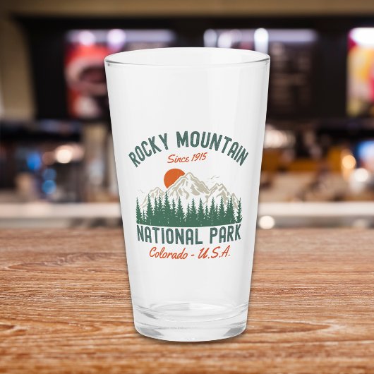 Rocky Mountain National Park Forest Landscape Glas