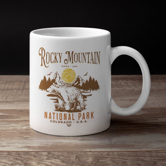 Rocky Mountain National Park Funny Kaffeetasse