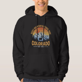 Rocky Mountain National Park Kapuzenpullover Color Hoodie