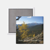 Rocky Mountain National Park Magnet (Vorderseite/Rückseite)