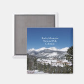 Rocky Mountain National Park magnet (Vorderseite/Rückseite)