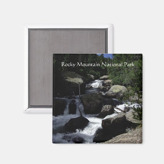Rocky Mountain National Park Magnet (Vorderseite/Rückseite)