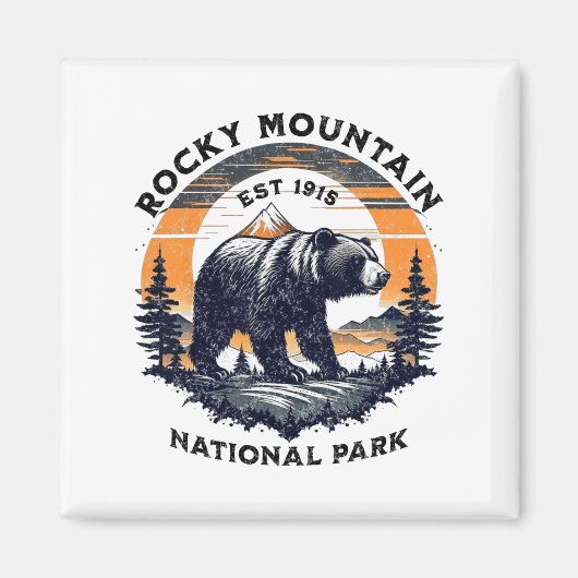 Rocky Mountain National Park Magnet (Vorne)