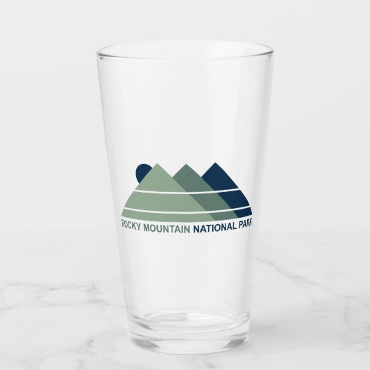 Rocky Mountain National Park Mountain Sun Glas (Vorderseite)