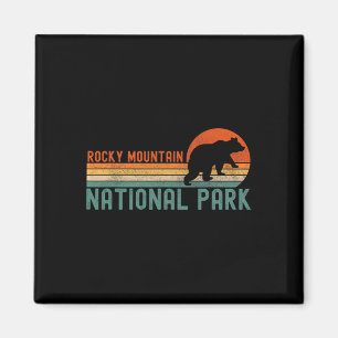 Rocky Mountain National Park Perfekte Gruppenübere Magnet