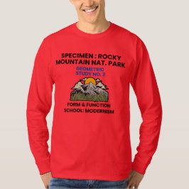 Rocky Mountain National Park Retro Specimen T-Shirt