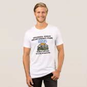 Rocky Mountain National Park Retro Specimen Tri-Blend Shirt (Vorderseite voll)