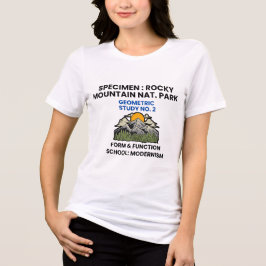 Rocky Mountain National Park Retro Specimen Tri-Blend Shirt