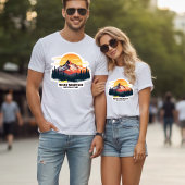 Rocky Mountain National Park Retro Sunset T-Shirt