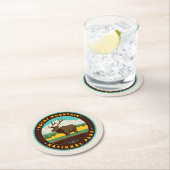 Rocky Mountain National Park Runder Pappuntersetzer (Vor Ort)