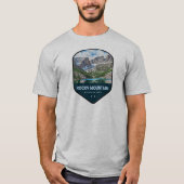 Rocky Mountain National Park Shield T-Shirt (Vorderseite)