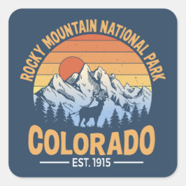 Rocky Mountain National Park Sticker Decal