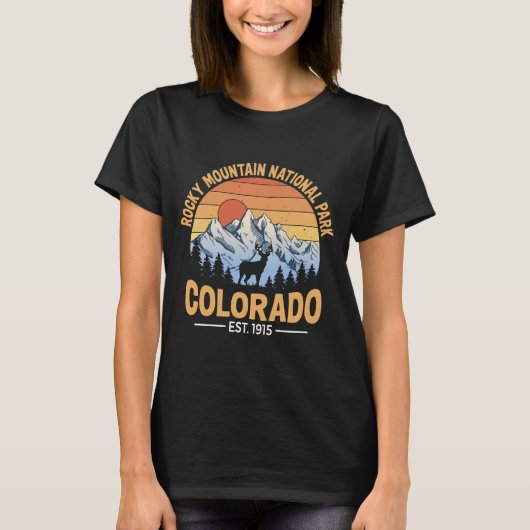Rocky Mountain National Park Tee Women (Vorderseite)