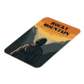 Rocky Mountain National Park Travel Magnet (Linke Seite)