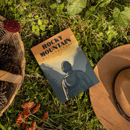 Rocky Mountain National Park Travel Postkarte