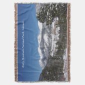 Rocky Mountain National Park werfen Decke (Vorderseite Vertikal)